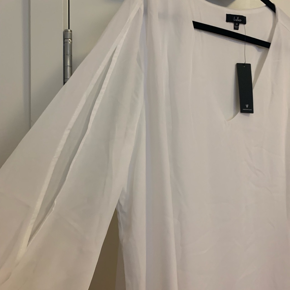 Lulu's White Mini Dress